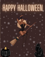 Happy Halloween Journal: For Adults 8.5x11 cover image