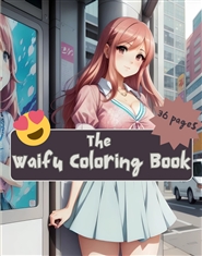 The Waifu Coloring Book- An Anime Coloring Book cover image
