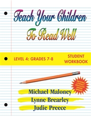 Teach Your Children to Read Well Level 4 Student Workbook cover image