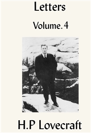 H.P.Lovecraft Letters (Volume 4) cover image